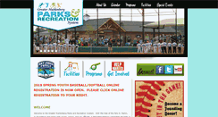 Desktop Screenshot of mcparks.org